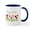 White/Navy Inside, variant on CafePress - Happy Easter Mugs - 11 oz Ceramic Mug - Novelty Coffee Tea Cup