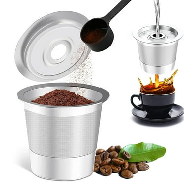 Emlimny Reusable stainless steel K-cup coffee box coffee machine filter compatible coffee capsules