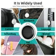 thumbnail image 4 of Find My world tag, Bluetooth Tracker, Keys Finder and Item Tracker Tags MFI Certification for Car Keys and Phones Bags and More Remote Control Finder Full Global Coverage Phone Finder Compatible iOS, 4 of 8