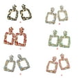thumbnail image 4 of Sonducket 1 par de pendientes para mujer, joyería sencilla para niñas, pendientes Retro exquisitos para cumpleaños, Día de Acción de Gracias, Ropa, zapatos y accesorios Miscelánea Azul Sonducket AP009072-05, 4 of 6