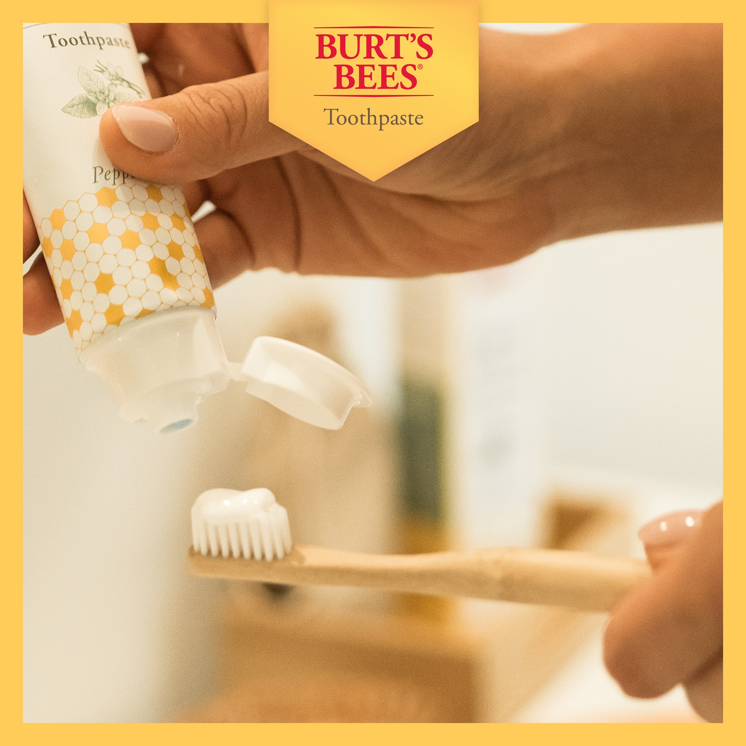 Burt's Bees Toothpaste, Fluoride Free, Purely White, Zen Peppermint, 4.2 oz - image 2 of 11