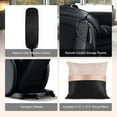 thumbnail image 6 of Costway Massage Chair Full Body SL Track Zero Gravity with  Pillow Reversible Footrest Heat Black, 6 of 10