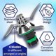 thumbnail image 3 of 26-27 Vorwerk Thermomix TM5 Compatible Knife Set with Seal for Kitchen Utensils and Cooking Accessories, 3 of 5