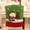 A1713 christmas decorations under 5$, variant on Christmas Chair Cover under $5! CQCYD Christmas Chair Covers, Santa Claus Dining Seat Slipcovers, Festive Party Home Decor for Holiday, Washable Fabric Chair Decorations