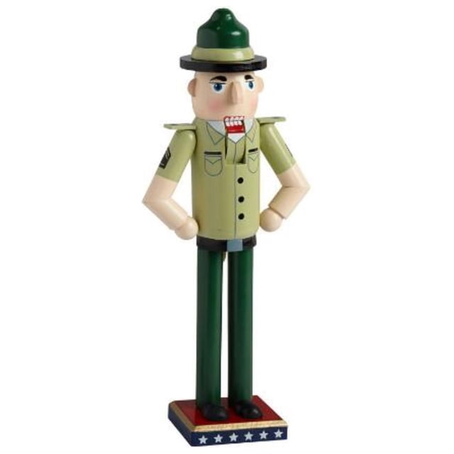 Nantucket Home Cadeau pour un Sergent de Perceuse - Casse-Noisette de 15 Pouces
