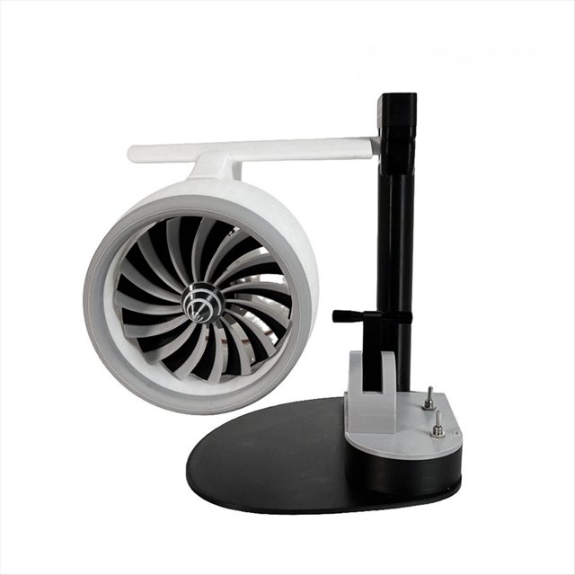 Ventilador de Chorro Escritorio Turbofan USB Forma Motor Impresión 3D Modelo Juguete