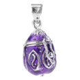thumbnail image 2 of Colgante de cremación Zulema Memorial Pet Pendant púrpura, 2 of 8
