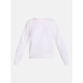 thumbnail image 6 of Scenario Women's Waffle Knit Crewneck Tee with Long Sleeves, Sizes XS-XXXL, 6 of 6