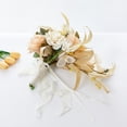 thumbnail image 1 of Ramo de novia para boda, flores rosas, centros de mesa rústicos, elegante ramo de novia, flores de para boda, fiesta, festival, 1 of 10