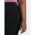 thumbnail image 3 of Terra & Sky Women's Plus Size Bike Shorts with Pocket, Sizes 0X-5X, 3 of 5