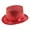 Red, variant on Duoif Hats for Men, Men's Festive Jazz Hat Stage Performance Faced Flat Hat Mens Hats Black