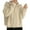 Beige, variant on Women Sweater Coat - Solid Color Lapel Long Sleeve Double Zipper Fly Design Knitting Coat Casual Commuting