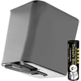 thumbnail image 1 of Haussimple Car Trash Can Waterproof Garbage Bin with Stability Floor Mat Clip Gray, 1 of 9
