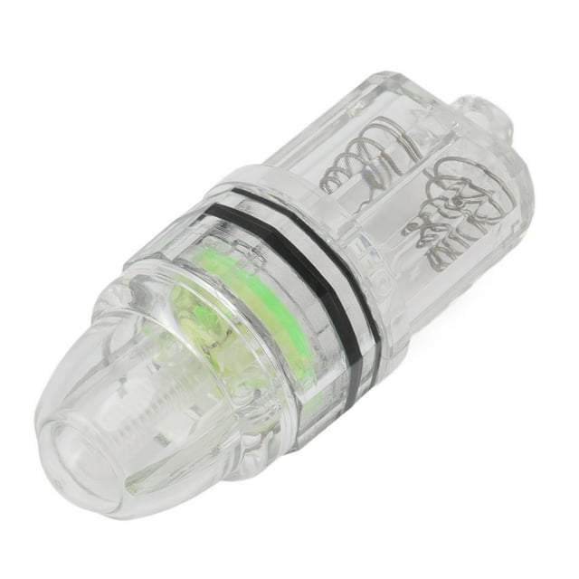 Underwater Fish Light, Durable Plastic Deep Drop Fishing Light Widely Used Battery Powered For Freshwater White,Red,Blue,Green