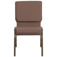 thumbnail image 7 of Flash Furniture Brown Dot Fabric Church Chair,PK4 4-FD-CH02185-GV-BNDOT-GG, 7 of 7