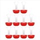 thumbnail image 2 of Bebedero de Pollo para de Corral de 30 Piezas, Tazas Colgantes, Bebederos Automáticos para Pollitos, Fuente de Agua para Accesorios de Granja, 2 of 8