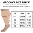 thumbnail image 2 of Wide Calf Compression Sleeves for Women Men Plus Size Compression Legs Sleeves 20-30mmHg Graduated Soft and Comfortable, 2 of 5