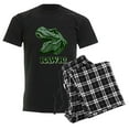 thumbnail image 6 of CafePress - T Rex RAWR Men's Dark Pajamas - Men's Dark Loose Fit Cotton Pajama Set, 6 of 7