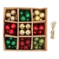 thumbnail image 2 of Adornos de bolas de Navidad BuyWeekMX bola colgante de árbol de Navidad, 2 of 9