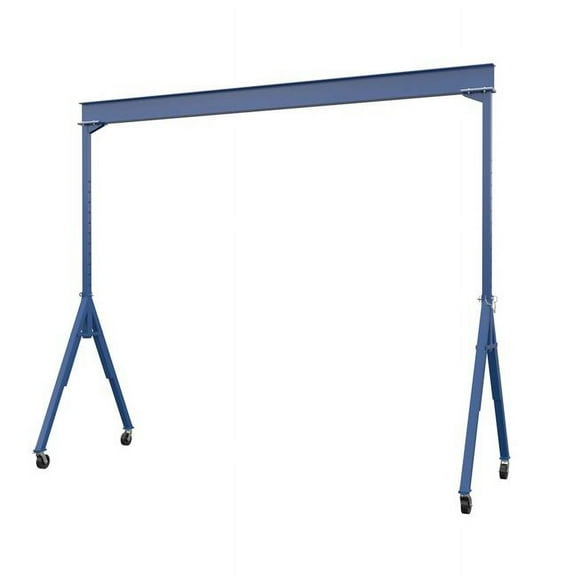 Vestil Manufacturing AHS-2-20-12 20 x 12 in. Adjustable Height Steel Gantry Crane - 2000 lbs