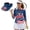 Duck Camo, variant on Garronmavis Purple Marble Women's Golf Shirt and Sun Visor Hat Set Fit Plain 3/4 Sleeve Golf Shirts Sports Sun Visor Hat for Shopping and Daily Wear Breathable Fabric Quarter Zip