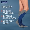 thumbnail image 4 of Calcetines de compresión JOBST Sport Knee High 15-20 mmHg negros, 4 of 7