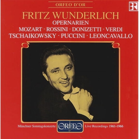 Fritz Wunderlich - Opera Arias - Music & Performance - CD
