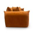 thumbnail image 5 of Arter Mid-Century Modern Living Room Luxury Velvet Couch in Burnt Orange, 5 of 6