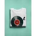 thumbnail image 3 of Retro Music Vinyl Sweatshirt Women -SPIdeals Designs, Female 4X-Large, 3 of 4
