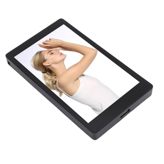 Magnetic Phone Vlog Selfie Monitor Screen, 4in HD BT 2.4G 5G Dual Band Back Camera Selfie Monitor Phone Selfie Check Screen for Selfie Vlog, Live Streaming