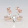 thumbnail image 2 of HEANUJJ Floral Rings for Women Rose 1Pack, 2 of 8