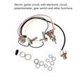 thumbnail image 2 of YongCo Guitar Wiring Hareness Kits 500K Pots Control 1V 1T 500K 3-Way Switch with Jacks, 2 of 7