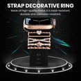 thumbnail image 4 of LYMAYTER Rhinestone Watch Band Decorative Ring Set Watch Band Decorative Ring - Creative, Shiny Rhinestones, for Wrist Belt, 4 of 6