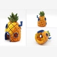 thumbnail image 2 of SpongeBob Aquarium, SpongeBob pineapple house, Squidward Easter Island home and aquarium decoration set of 3 pieces, 2 of 5