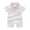White, variant on Cathalem Baby Boy Clothes Summer Baby Boy Short Sleeve Romper (White,0-3 Months)
