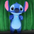 thumbnail image 2 of Disfraz inflable de mascota Lilo Stitch para cosplay, disfraz inflable para fiesta de Halloween, disfraz de actuación para adultos que camina, ceremonia publicitaria, 2 of 5