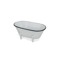thumbnail image 2 of Cheungs 5129L-W Baignoire Décorative en Métal Blanc, 2 of 3