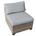 thumbnail image 1 of TKC Monterey Armless Patio Chair in Gray (Set of 2), 1 of 1