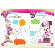 Disney Workbook Set Disney Activity Books -- 3 Disney Educational Workbooks Featuring Disney Frozen, Minnie Mouse, and Doc McStuffin with Frozen Stickers (Alphabet, Counting, Colors, Shapes