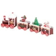 thumbnail image 1 of Minkissy Locomotive Decoration Assorted Color Wood Festive Atmosphere Enhancer for Children Friends 1Pack, 1 of 6
