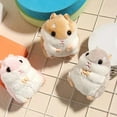thumbnail image 4 of Hamster Keychain Backpack Charms Stuffed Animals Keyring, 4 of 11