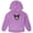 Kuromi Violet, variant on Hello Kitty Toddler Girls Fleece Pullover Hoodie Pink 2T