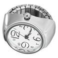 thumbnail image 4 of 8 Colores Moda Mujeres Hombres Reloj De Anillo Analógico De Cuarzo Único Conveniente Adecuado Casual Citas Fiesta Uso Diario Mano De Obra Exquisita Aspecto Elegante, 4 of 7