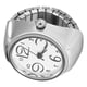 thumbnail image 4 of 8 Colores Moda Mujeres Hombres Reloj De Anillo Analógico De Cuarzo Único Conveniente Adecuado Casual Citas Fiesta Uso Diario Mano De Obra Exquisita Aspecto Elegante, 4 of 7