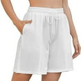 thumbnail image 3 of UPPADA Shorts du Jour pour Femmes Shorts Cargo Tendance pour Femmes Shorts pour Femmes Shorts en Lin pour Femmes Shorts Grande Taille Femmes Shorts Shorts en Molleton Femmes, 3 of 7