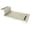 Brushed Nickel, variant on Tile Redi RT3648RTTRB36KIT Base'n Bench 60" X 36" Rectangular Shower Base - Tileable