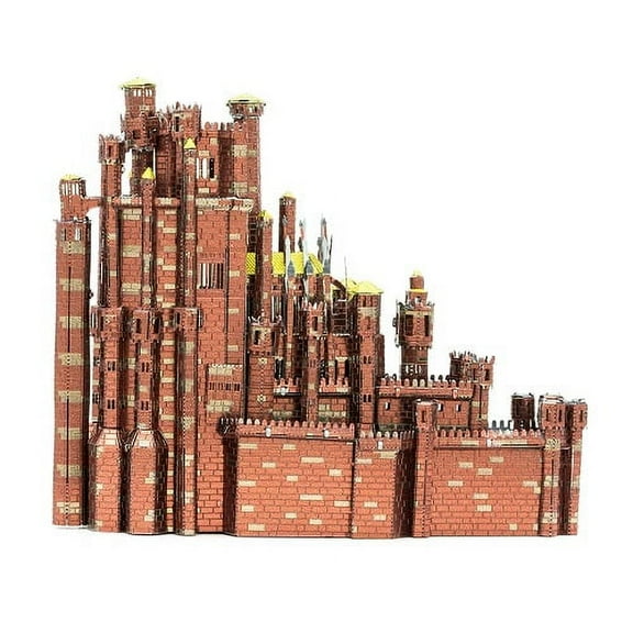 Metal Earth Premium Series Game of Thrones Red Keep 3D Metal Model Kit Fascinations