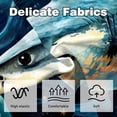 thumbnail image 3 of Starry Shark Throw Pillow Covers Set of 2 - Velvet Decorative Pillow Cases with Unique Patterns, 16x16, 18x18, 20x20 Couch, Sofa - Throw Pillows for Living Room, 3 of 6