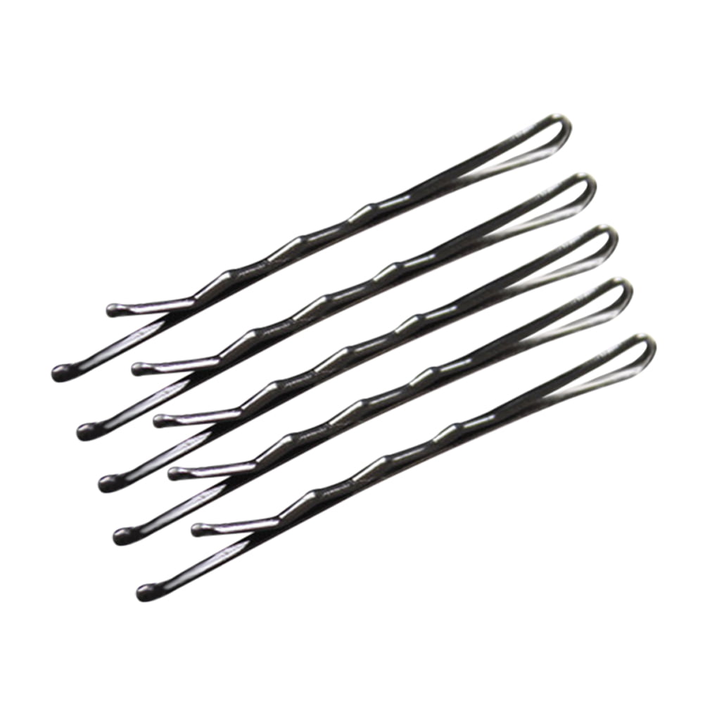 5pack Black Bobby Pins Women Hair Pins Hairstlye Accessory Hairpin For