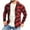 Red, variant on Meichang Mens Flannel Shirts Clearance Plaid Outwear Fall Button Down Shirt Jacket Modern Fit Long Sleeve Cardigan Jacket